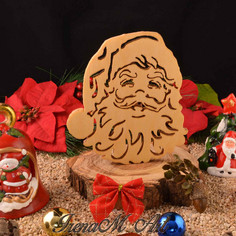 Ръчно изработени сувенири от дърво Сувенир Дядо Коледа 